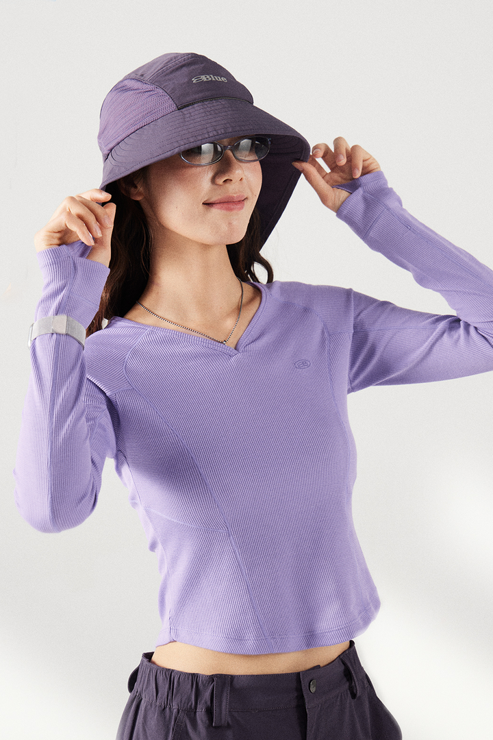 ワッフル ロングスリーブシャツ 25blct005