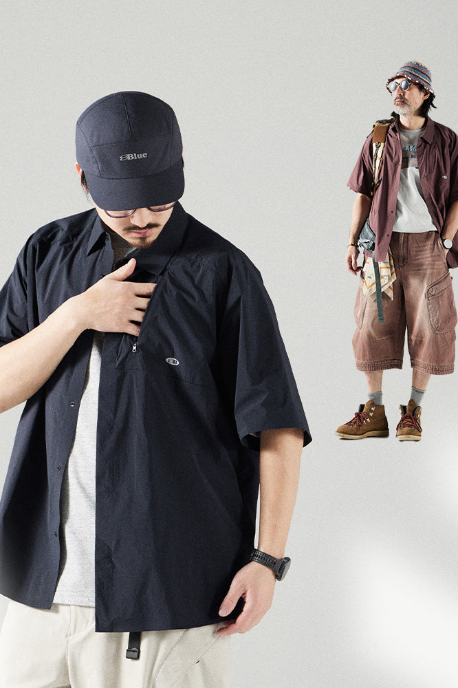 ワーク半袖シャツ 25BLDU003