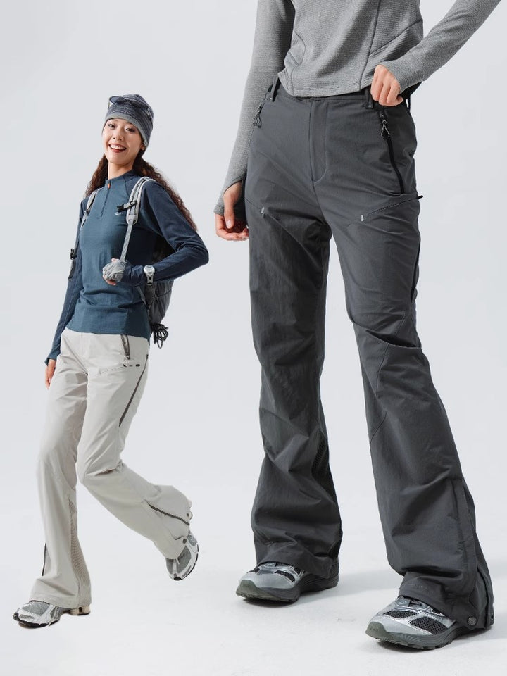 ソフトシェルフレアパンツ24BLCK014