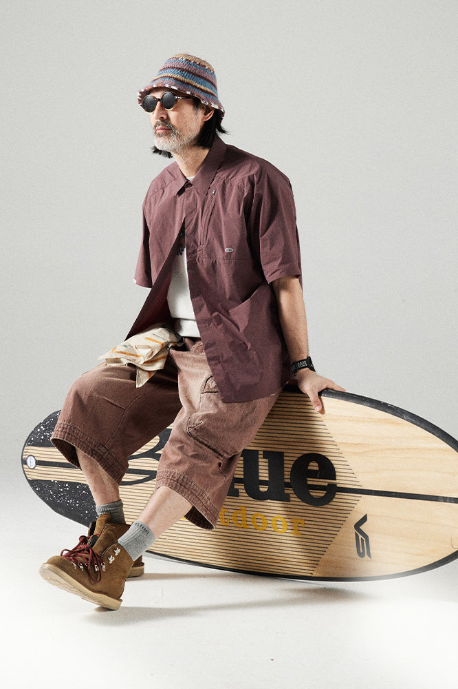 ワーク半袖シャツ 25BLDU003