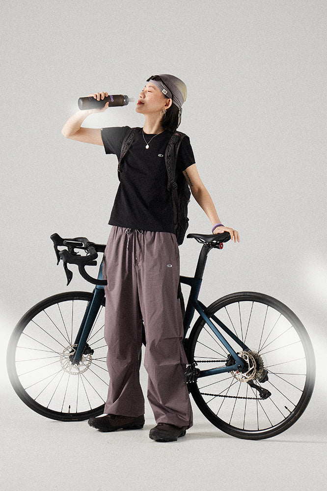 ライトワイドパンツ 25BLCK007