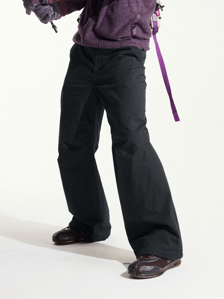 ワイド カーブパンツ 25BLCK004