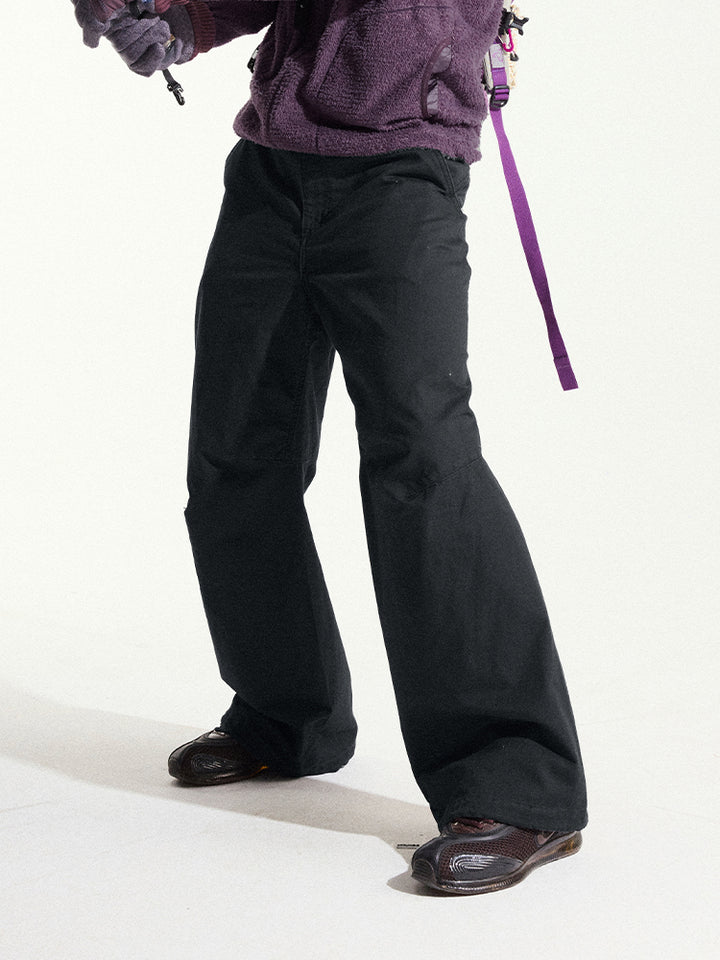 ワイド カーブパンツ 25BLCK004