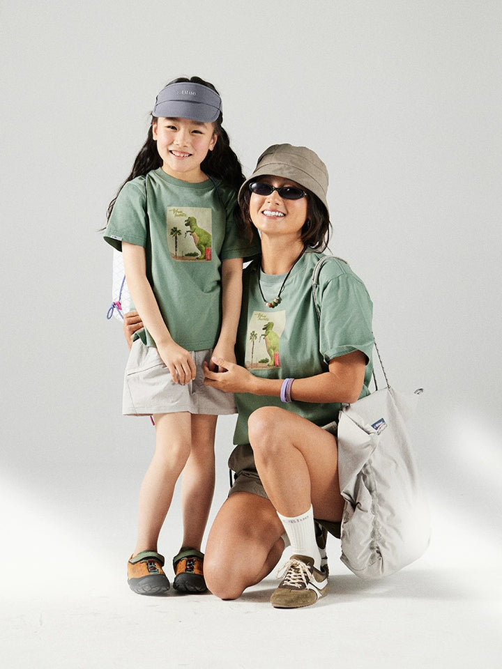 恐竜プリントTシャツ 25BLDT031