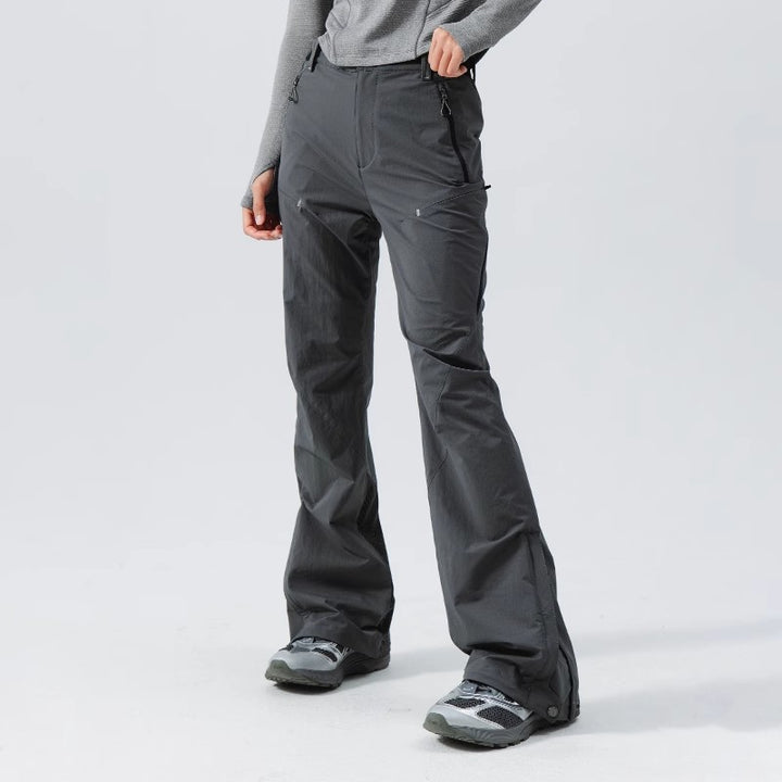 ソフトシェルフレアパンツ24BLCK014