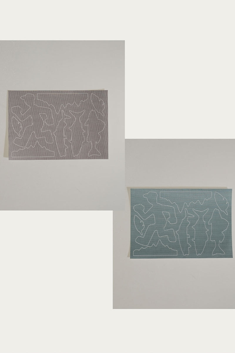 ダウンジャケット用高温プレス補修パッチ25BLQQ017