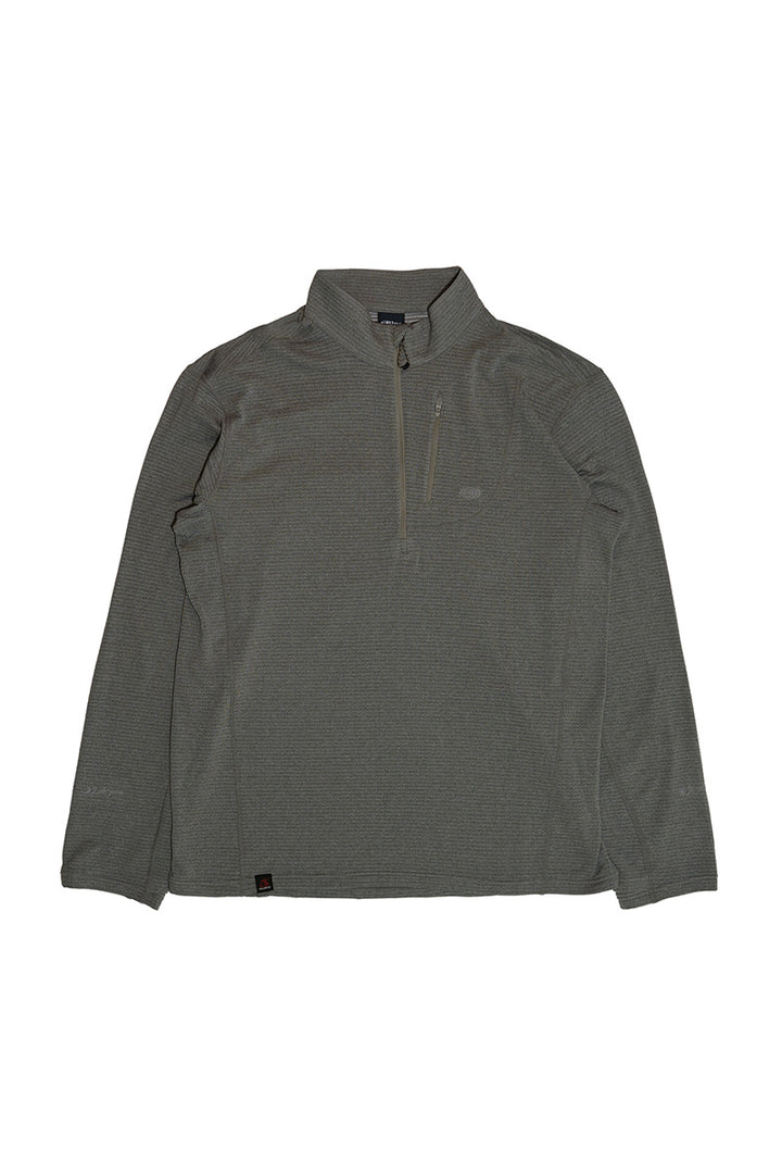 フリースハーフジップ長袖Tシャツメンズ25BLWY015