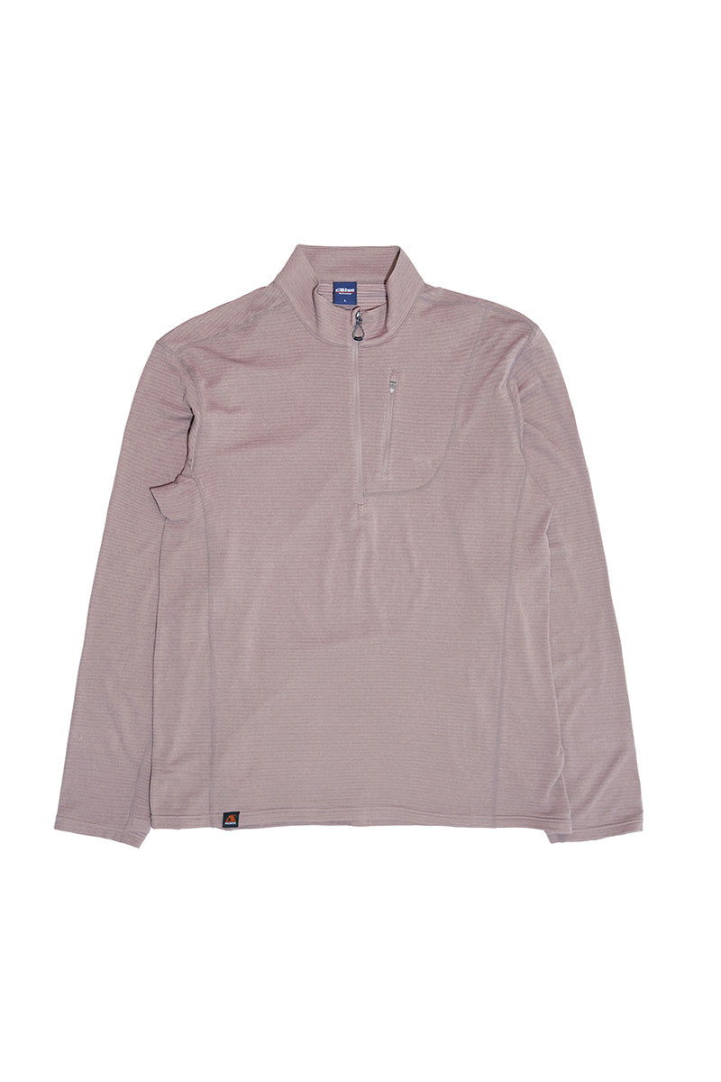 フリースハーフジップ長袖Tシャツメンズ25BLWY015