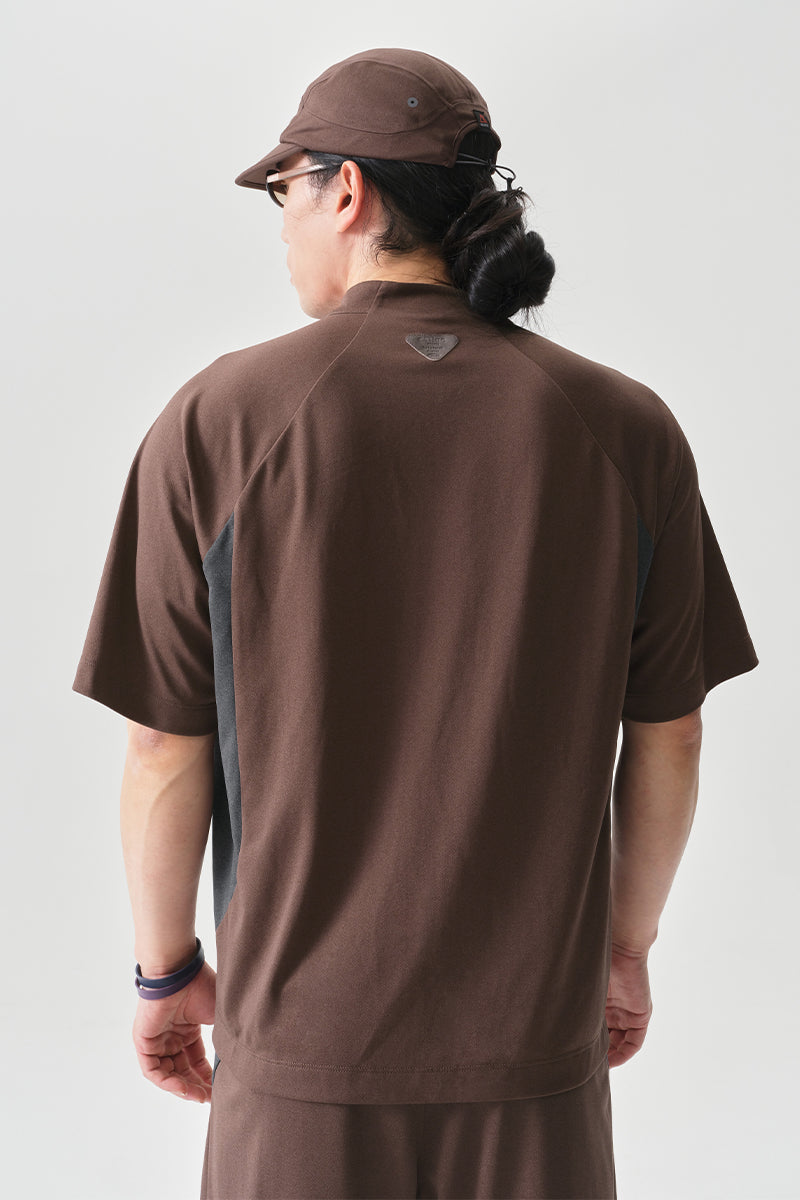 POLARTECカラーブロック半袖TシャツNLBLDTX032