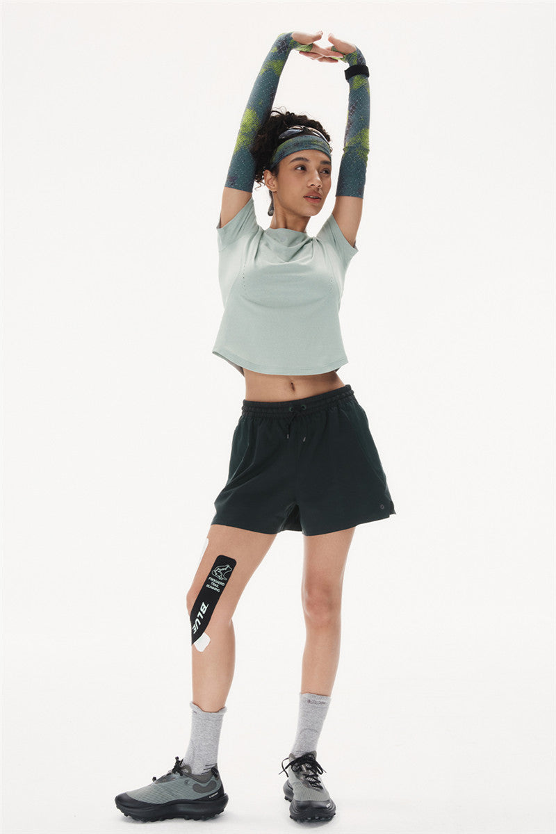 FROGAERO 아웃도어 스포츠 5부 반바지 여성 NLBLADK014