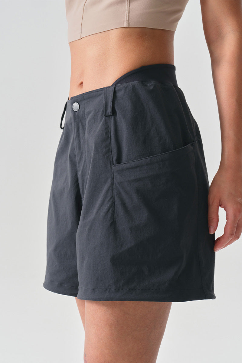 CORDURA 스트레이트 쇼트 팬츠 NLBLADK017