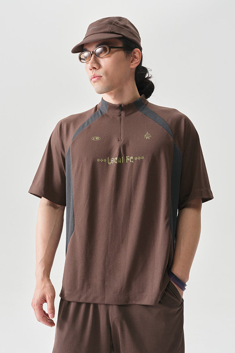 POLARTECカラーブロック半袖TシャツNLBLDTX032