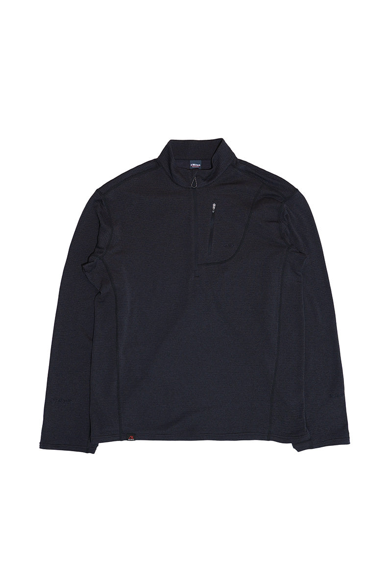 フリースハーフジップ長袖Tシャツメンズ25BLWY015