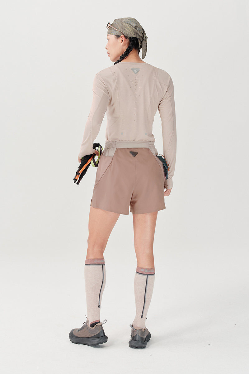 FROGAERO 아웃도어 스포츠 5부 반바지 여성 NLBLADK014