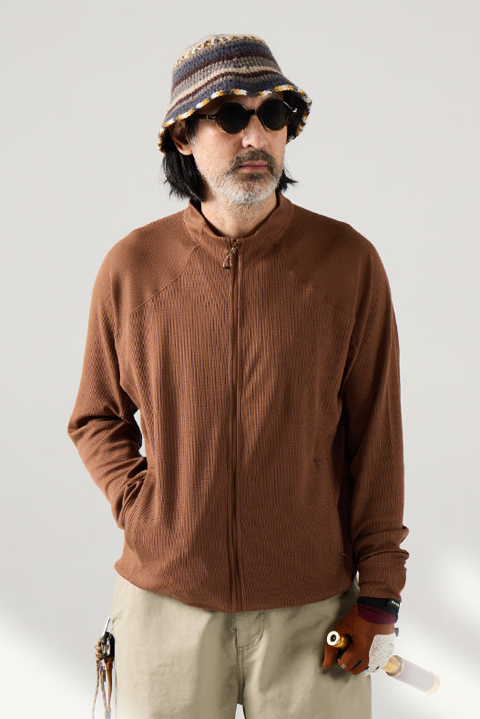 ジップアップ スウェット シャツ メンズ 25BLWY001
