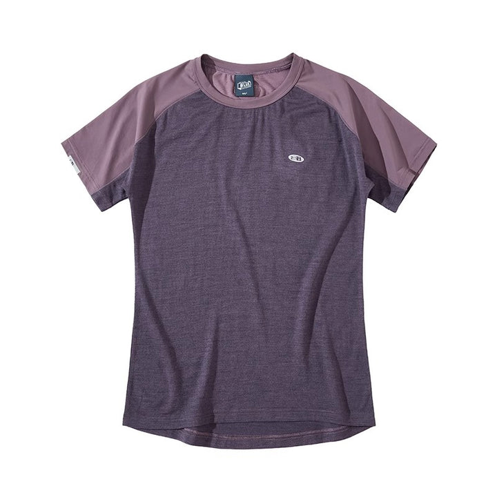 スリムフィット ウールスポーツTシャツ24TMT025