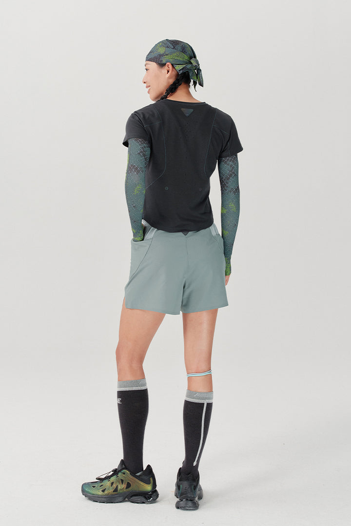 FROGAERO 아웃도어 스포츠 5부 반바지 여성 NLBLADK014