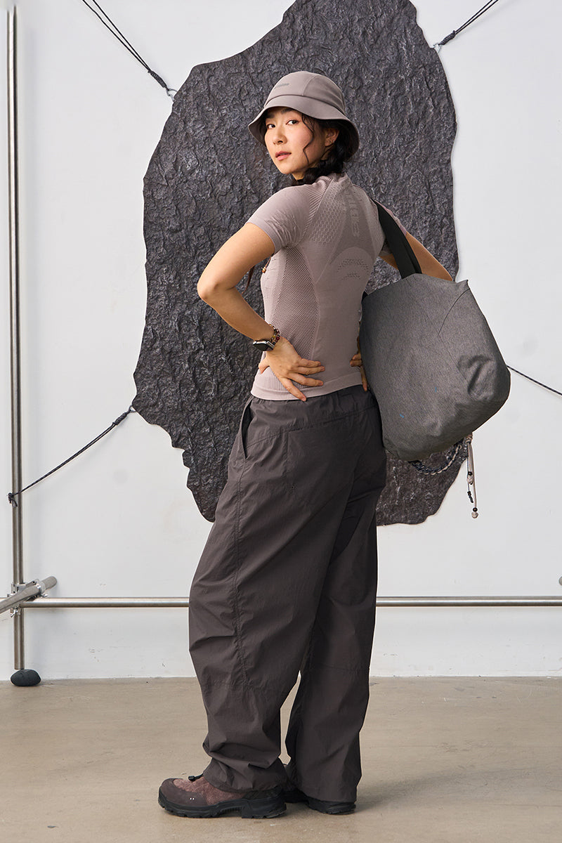 シームレス一体編み半袖TシャツウィメンズNLBLDTX014