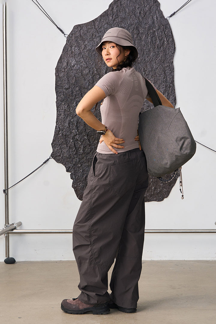 シームレス一体編み半袖TシャツウィメンズNLBLDTX014