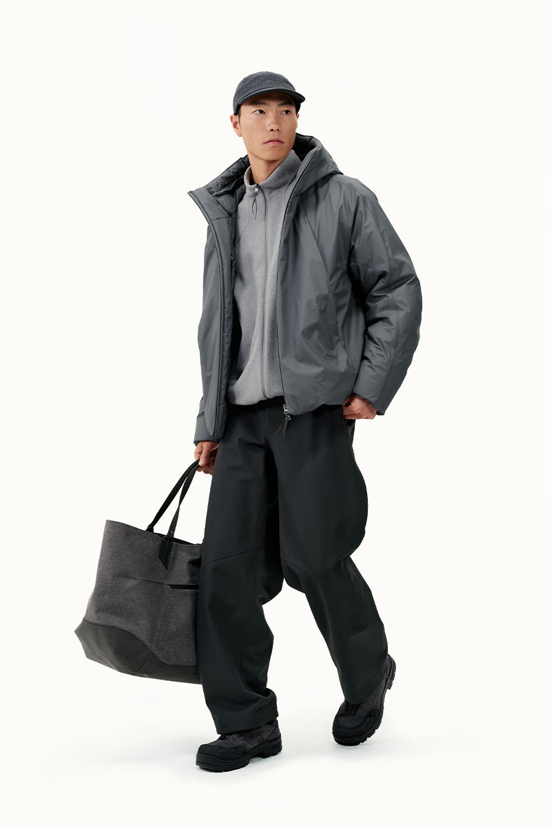 DryerDown 800FP Ultra-Lightweight Hooded Goose Down Jacket
