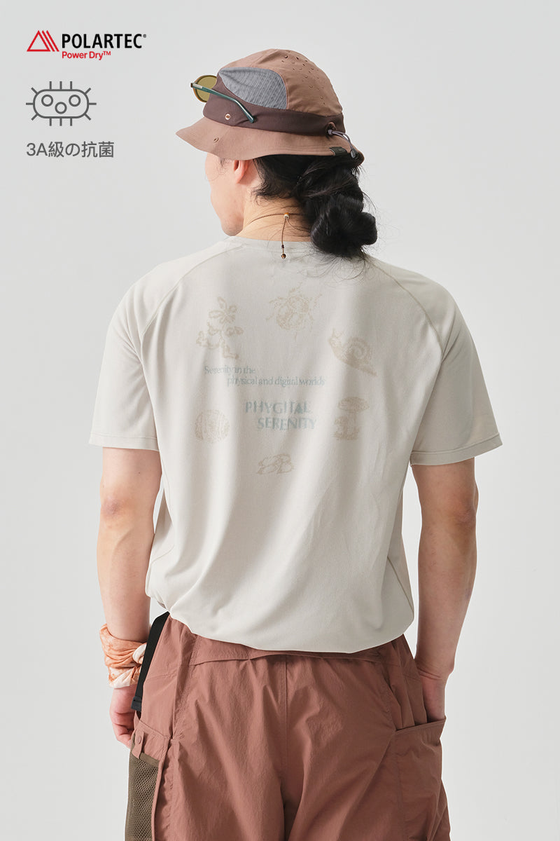 POLARTECアニマルプリント速乾半袖TシャツNLBLDTX030