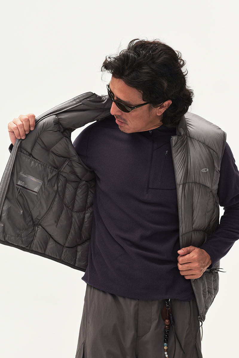 Toray Airtastic™ 1000FP グースダウンベスト NLBLRMJ002