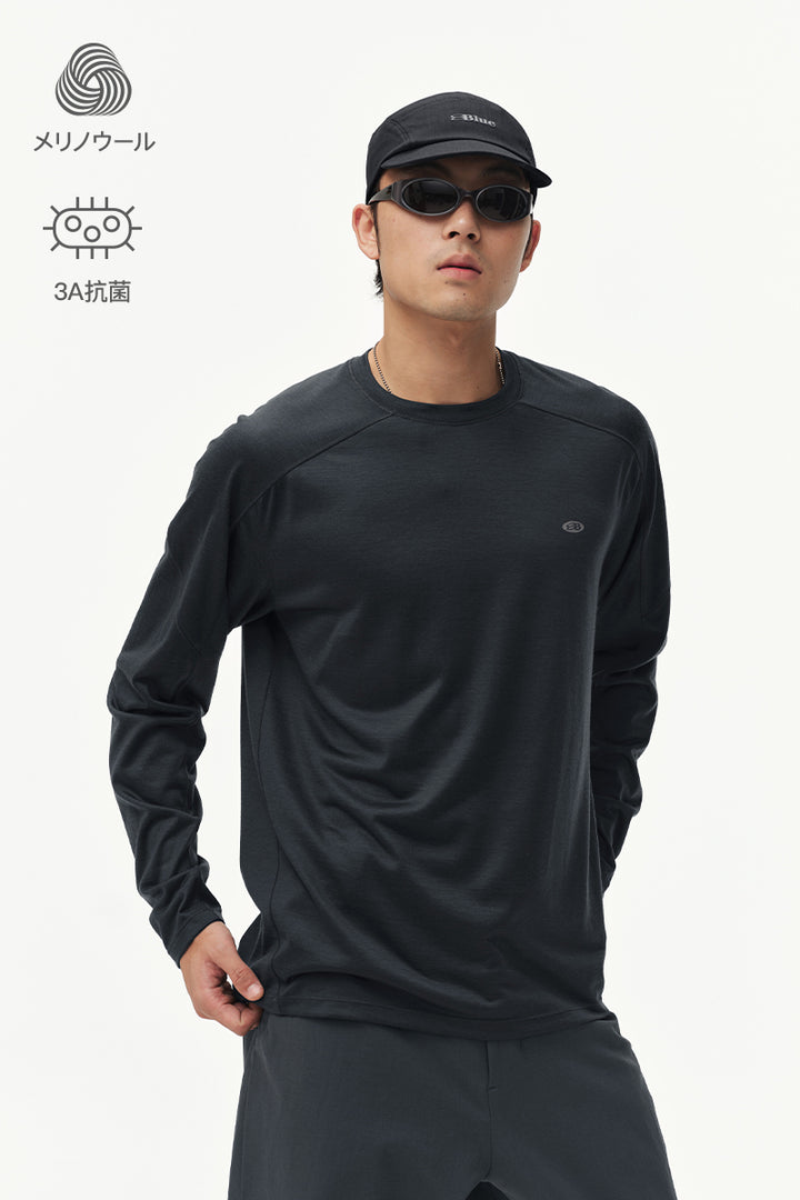 ウール長袖Tシャツ NLBLCTX019