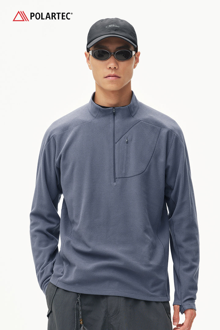 POLARTEC ハーフジップスウェット NLBLAWY010