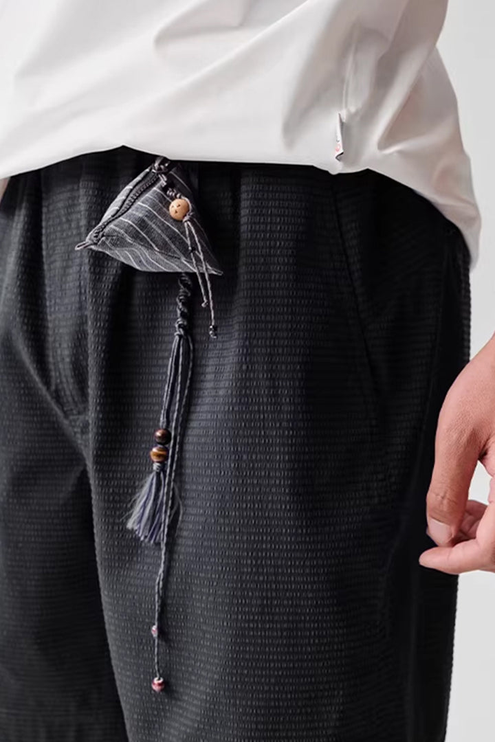 エコ素材チェック柄ミニポーチチャームNLBLAPS004