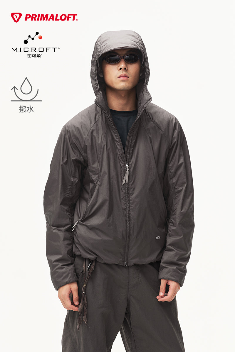 PrimaLoft® / MICROFT® 발수 후디드 인슐레이션 재킷 NLBLAMF013