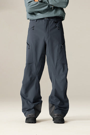 event登山向け防水ハードシェルパンツ25BLCK023