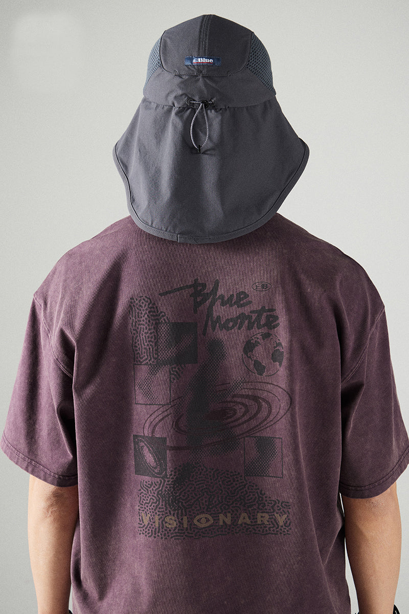ラウンドネックTシャツ