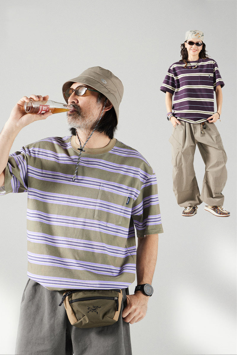 ボーダーTシャツ 25BLDT016