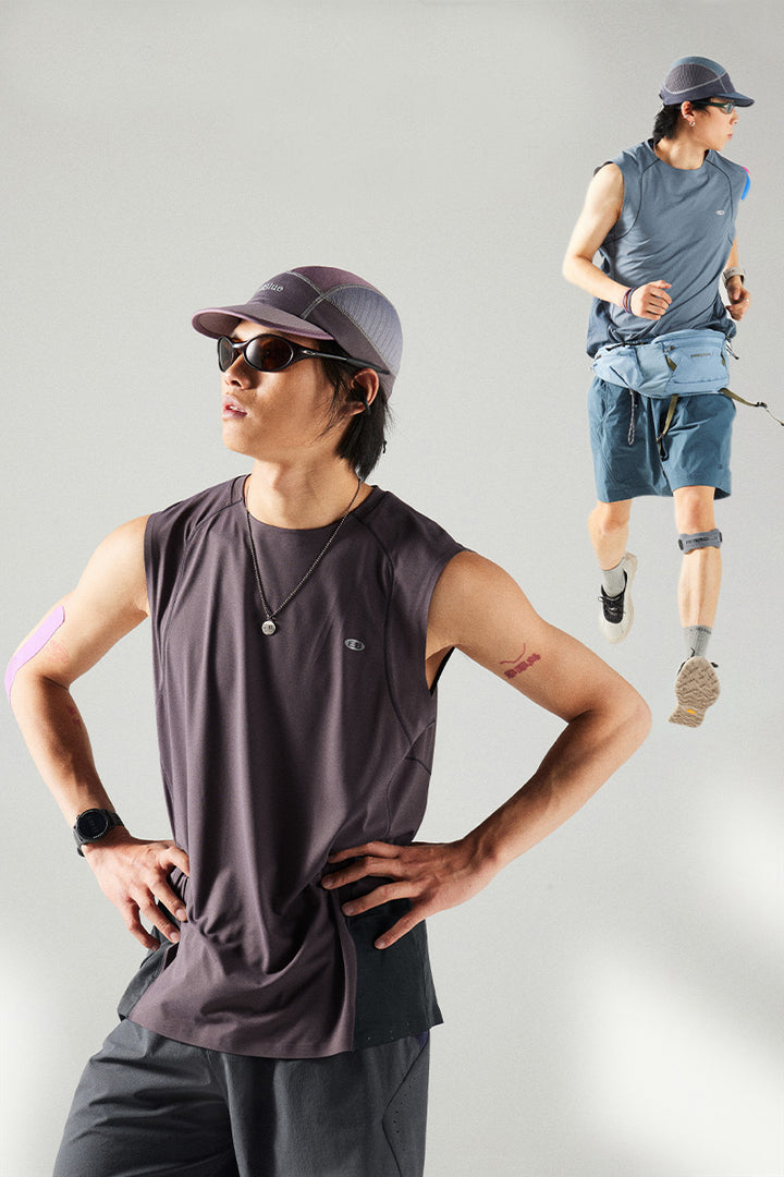 スポーツ ノースリーブシャツ