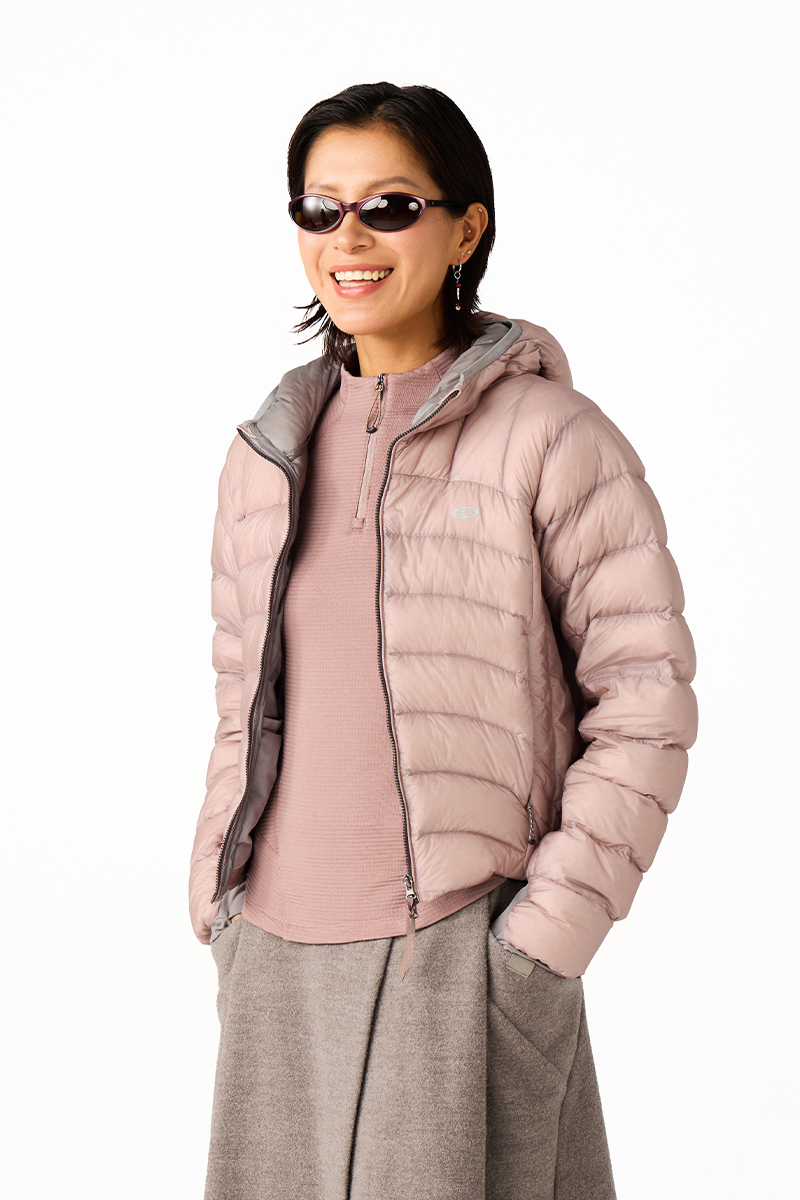 AIRTASTIC 750FP Women's Hooded Goose Down Jacket