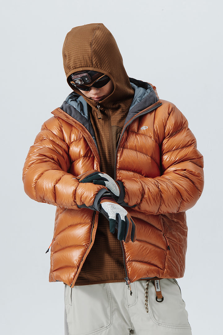 撥水軽量フード付きダウンジャケット25BLYR004