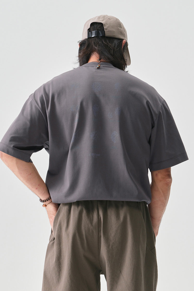 COOLMAXPROシード柄の半袖TシャツNLBLDTX039