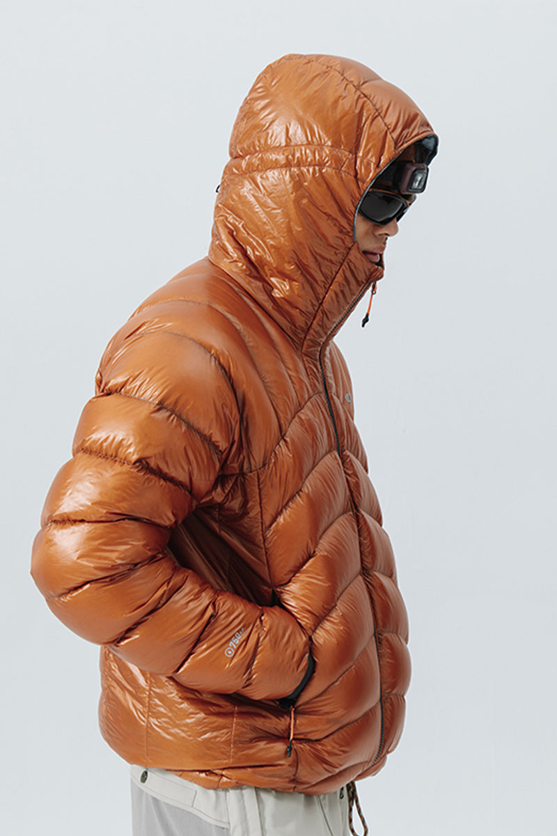 撥水軽量フード付きダウンジャケット25BLYR004