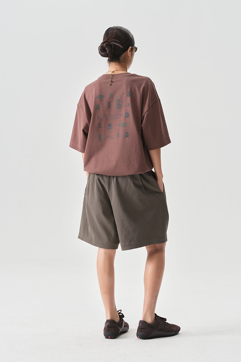 COOLMAXPRO昆虫柄半袖TシャツNLBLDTX036