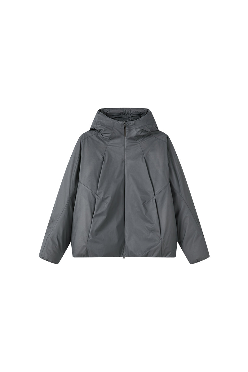 DryerDown 800FP Ultra-Lightweight Hooded Goose Down Jacket