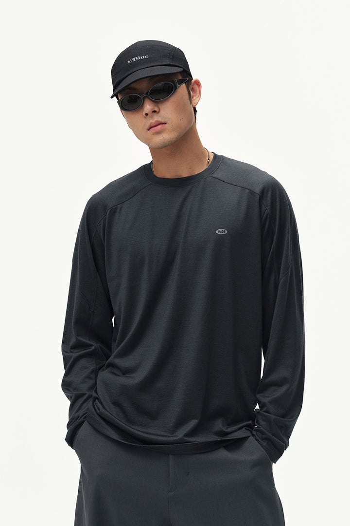 ウール長袖Tシャツ NLBLCTX019