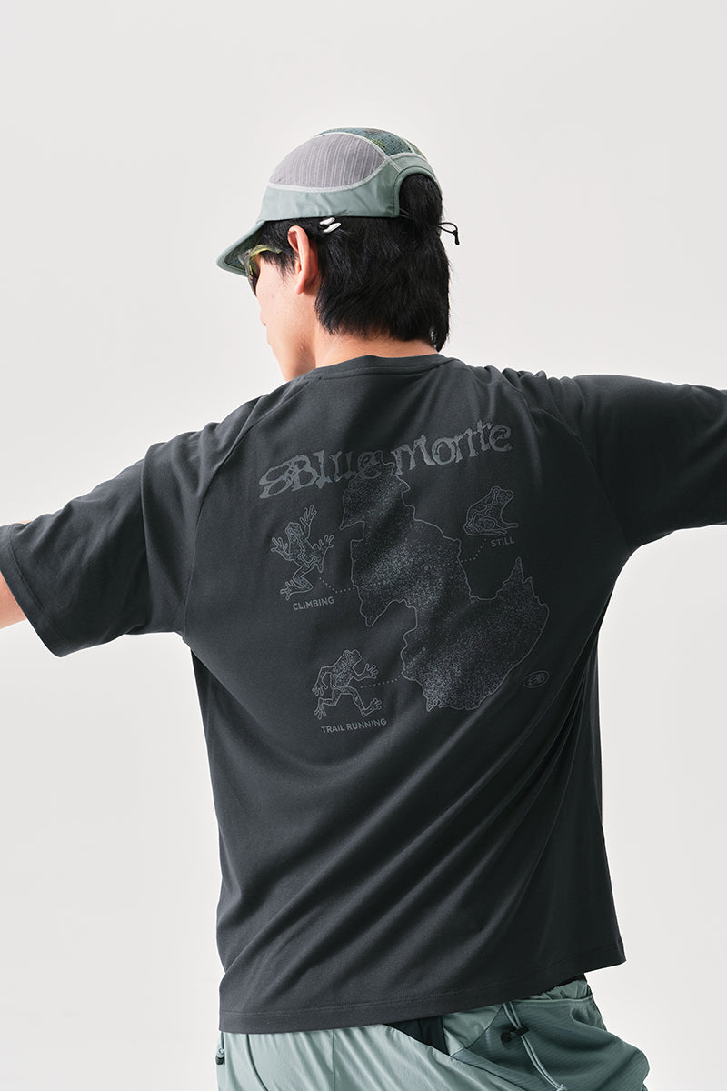 POLARTECカエルプリント抗菌加工TシャツNLBLDTX034