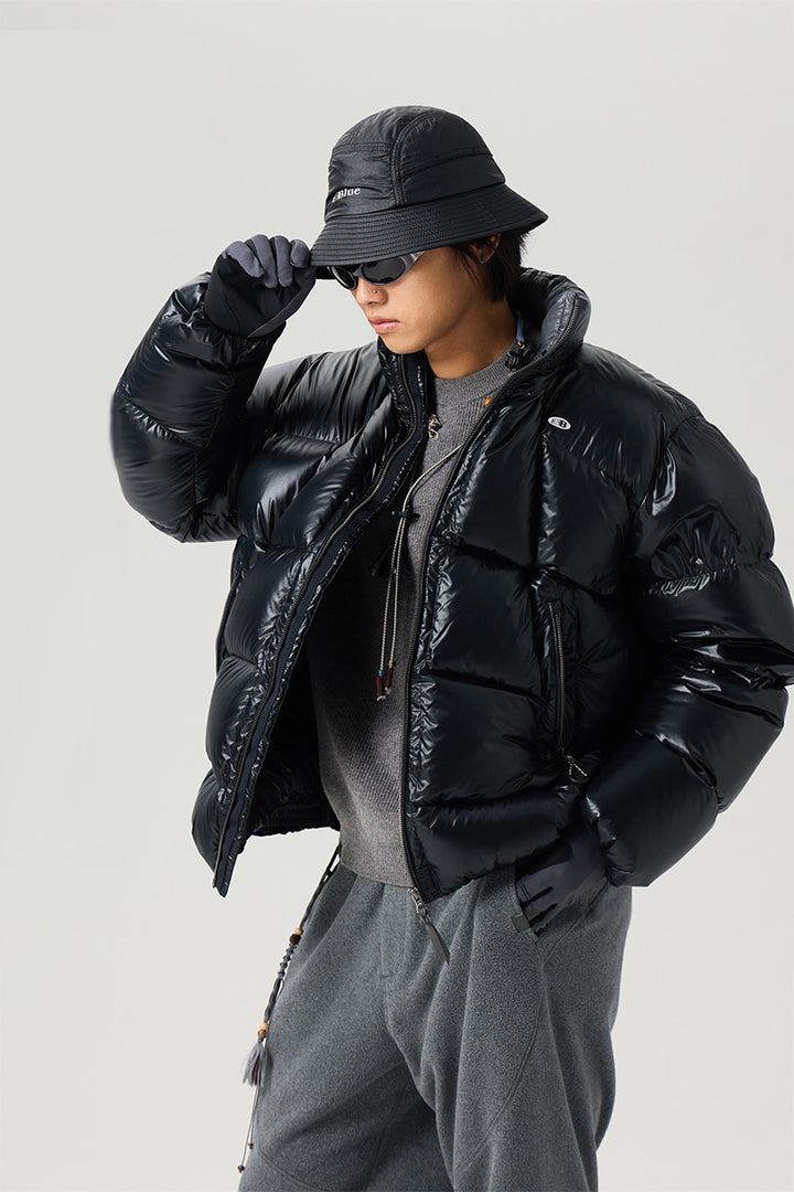 スタンドカラー軽量ダウンジャケット25BLYR002