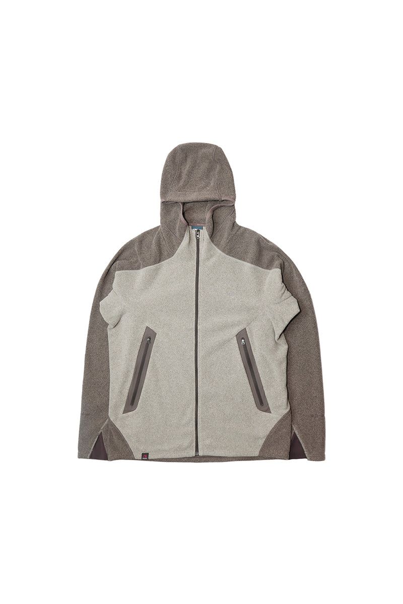 POLARTECフリースカラーブロックデザインジャケット25BLJK029