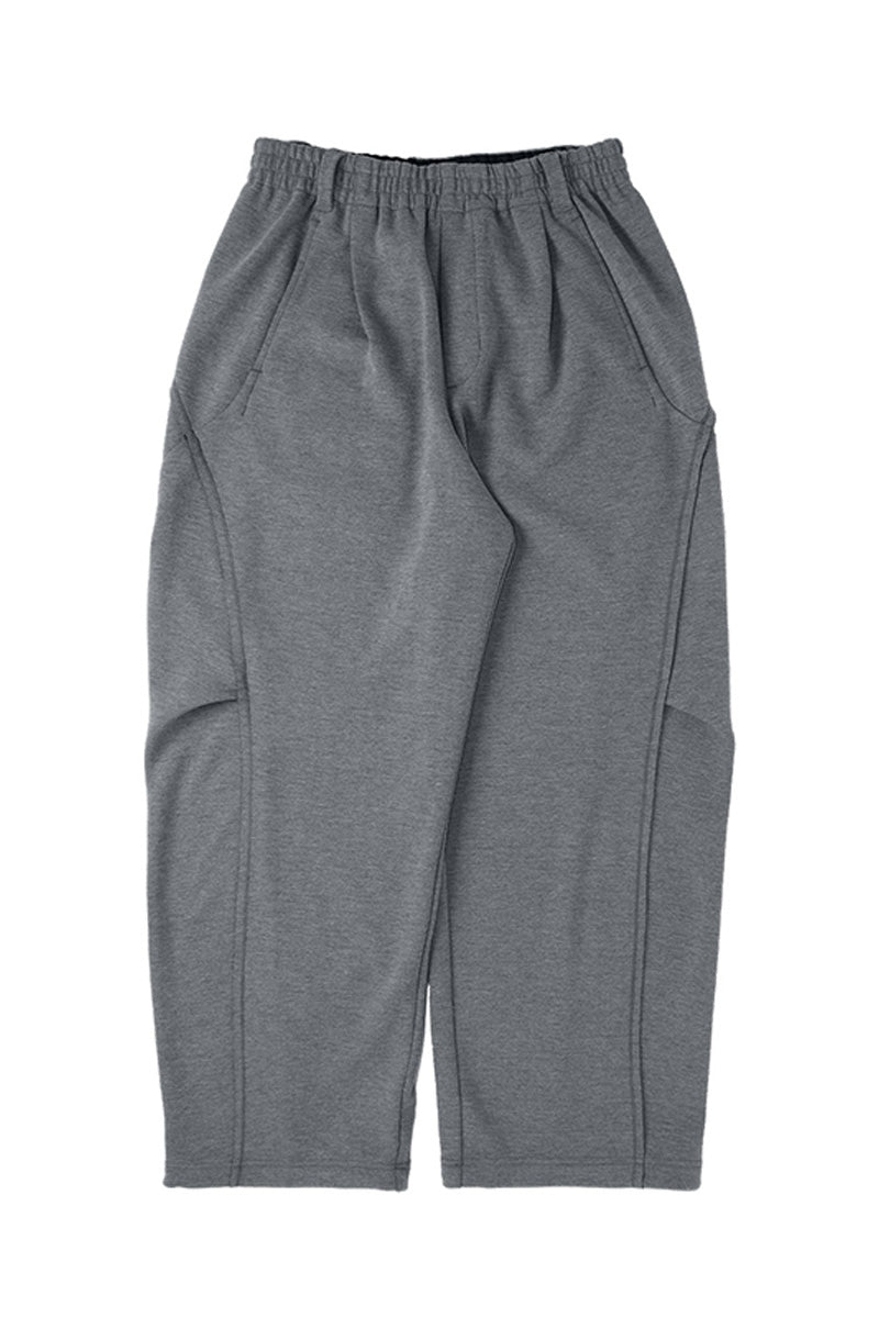 ベーシックスウェットカーブパンツ25BLCK014