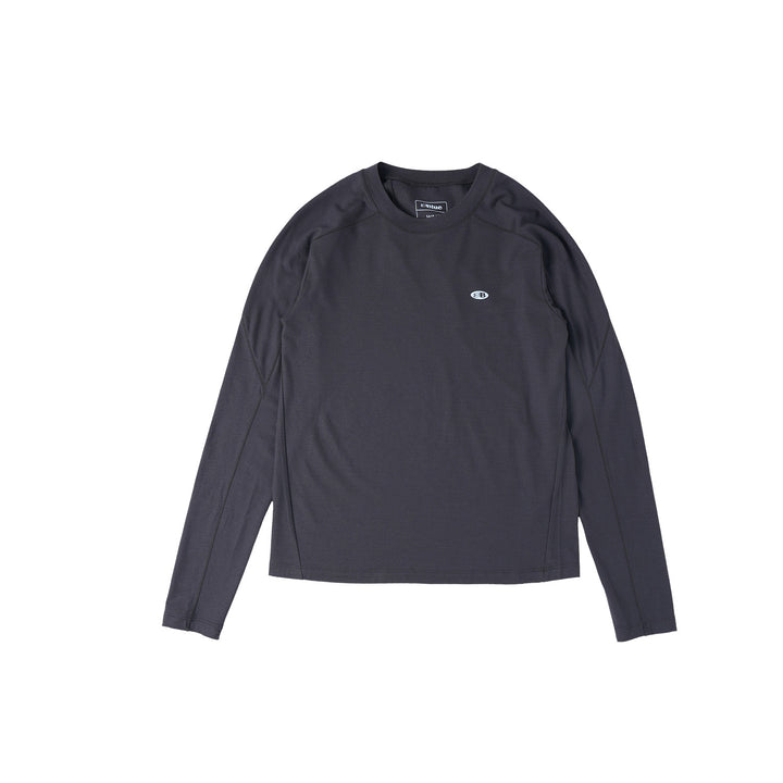 ウール クルーネックスリムTシャツ25BLCT016