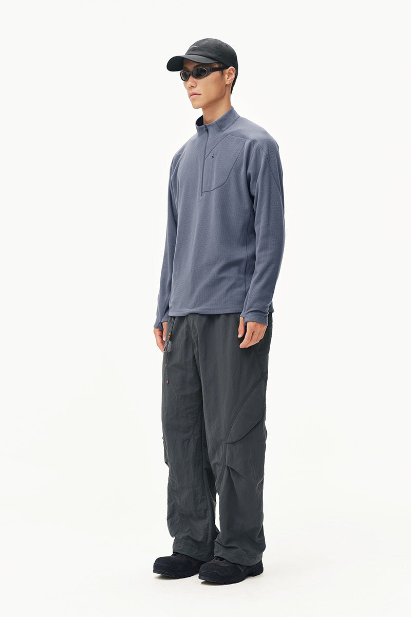 POLARTEC ハーフジップスウェット NLBLAWY010