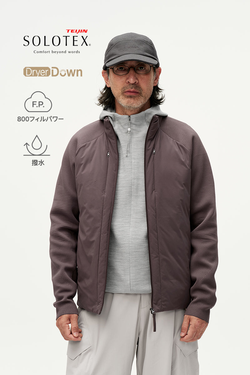 SOLOTEX DryerDown 800FP 撥水ダウンシェルNLBLYRF008