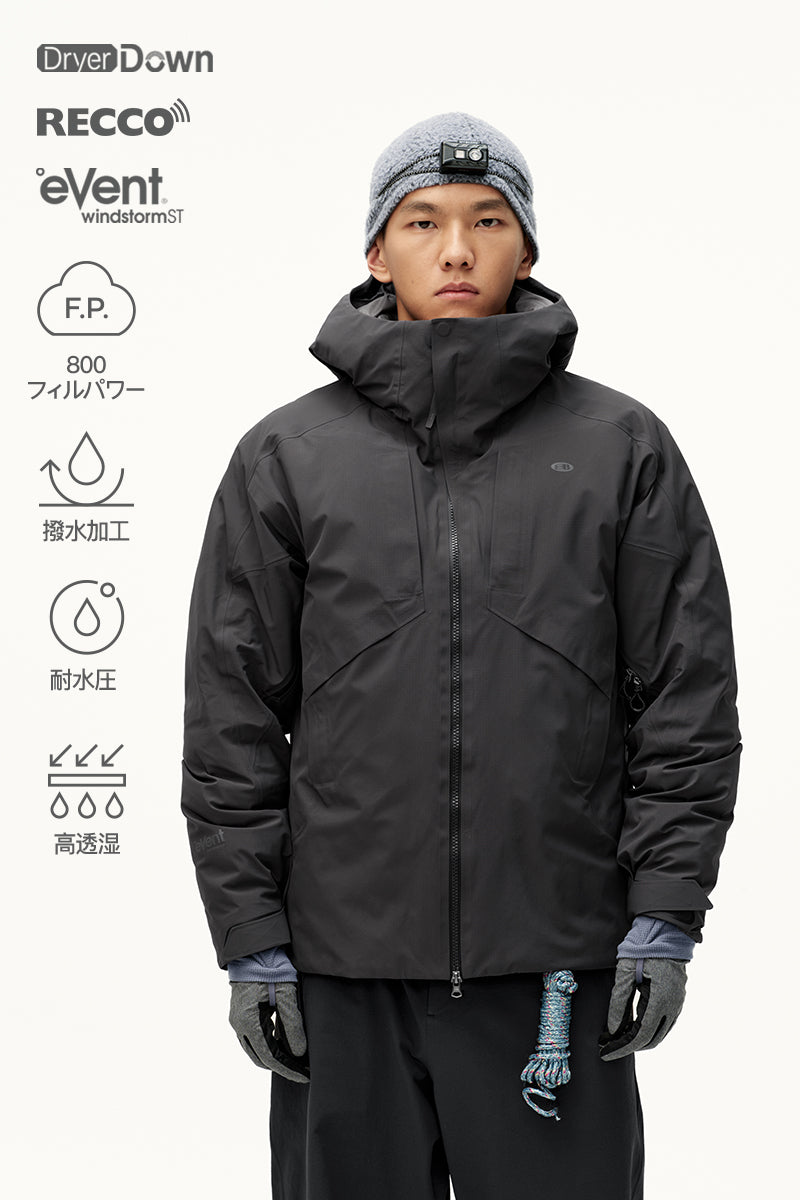 LoongScale 3.0 800FP撥水グースダウンジャケット