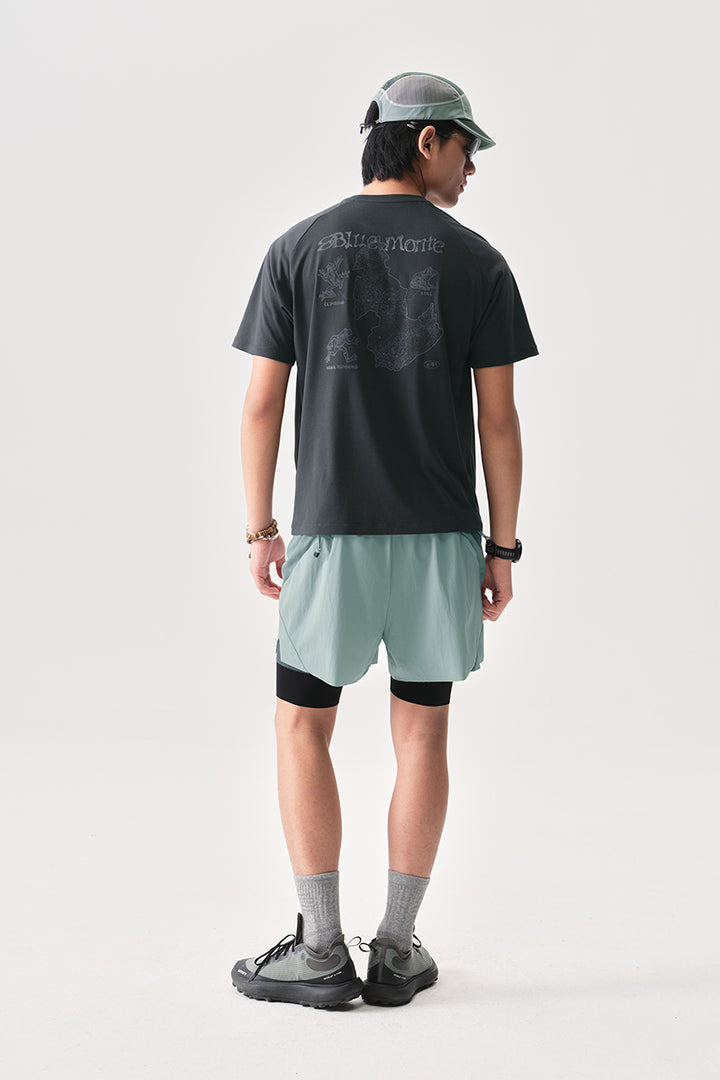 POLARTECカエルプリント抗菌加工TシャツNLBLDTX034